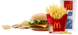 Mc Donalds Meal Combo Classic PNG image