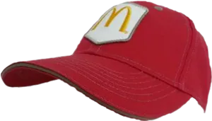 Mc Donalds Red Baseball Cap