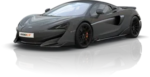 Mc Laren600 L T Side View PNG image