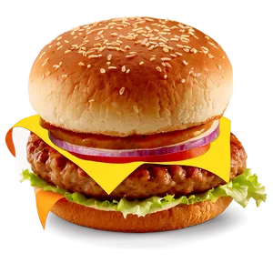 Mcdonald's Classic Cheeseburger PNG 11 PNG