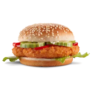 Mcdonald's Spicy Mcchicken Png 05212024 PNG image