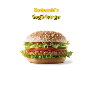 Mcdonald's Veggie Burger Png 05212024 PNG image