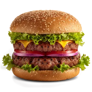 Mcdonalds Angus Burger Png 06272024 PNG image