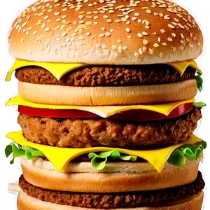 Mcdonalds Big Mac Png Ssl80 PNG image