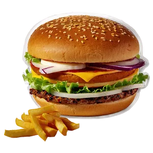 Mcdonalds Burger B PNG image