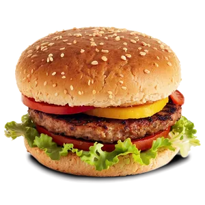 Mcdonalds Gluten-free Burger Png 06272024 PNG image