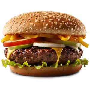 Mcdonalds Secret Menu Burger PNG Tmc82