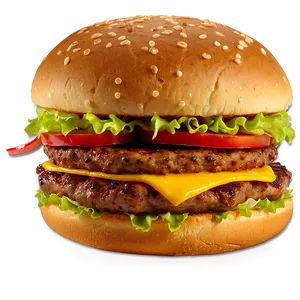 Mcdonalds Spicy Premier Burger Png 59 PNG image