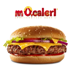 Mcdonalds Spicy Premier Burger Png Prf68 PNG image