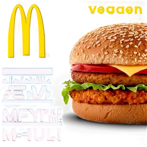 Mcdonalds Vegan Burger PNG Jsi