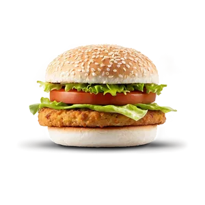 Mcdonalds Vegan Burger PNG Ooe16