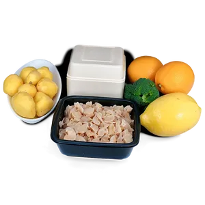 Meal Prep Ingredients PNG 06282024