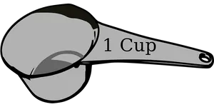 Measuring Cup Graphic PNG image