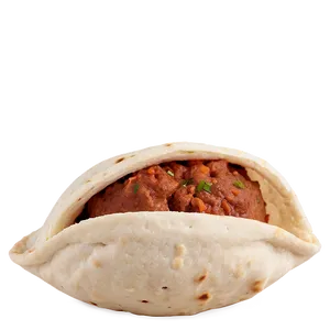 Meatball Pita Pocket PNG
