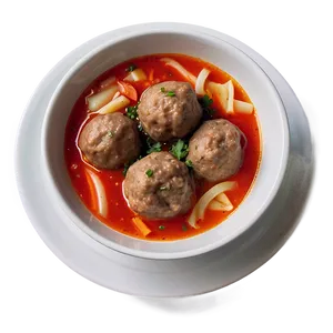 Meatball Soup Comfort PNG 06242024