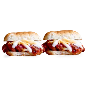 Meatball Sub Sandwiches PNG