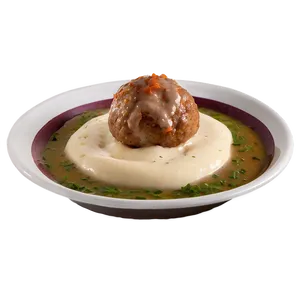 Meatball With Cream Sauce PNG 53 PNG
