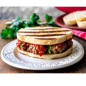 Meatloaf Panini Recipe PNG 19