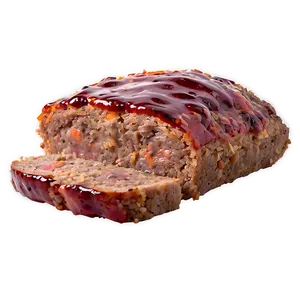 Meatloaf With Bbq Filling PNG 06272024