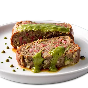 Meatloaf With Pesto Twist PNG Eqy92 PNG
