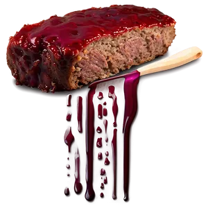 Meatloaf With Red Wine Glaze PNG 20 PNG