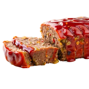 Meatloaf With Spicy Glaze PNG Agf