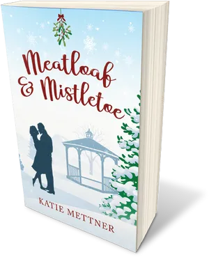 Meatloafand Mistletoe Book Cover PNG image