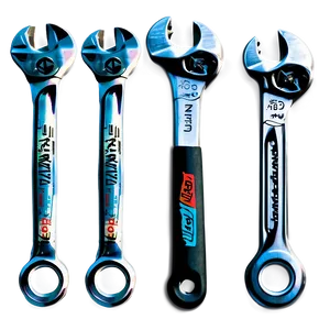 Mechanic's Wrench Set Png 95 PNG image