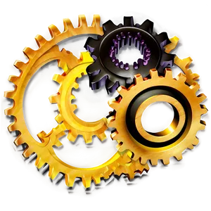 Mechanical Gears PNG Joj10