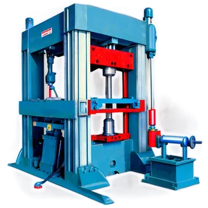 Mechanical Hydraulic Press Machine Png 06242024 PNG image