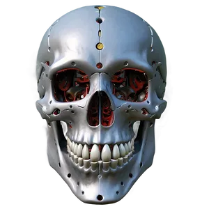 Mechanical Skull Avatar PNG A