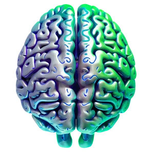 Medical Brain Outline PNG Blj75