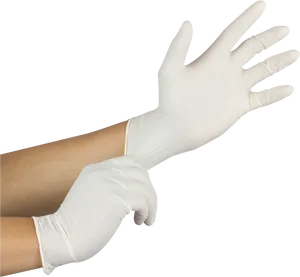 Medical Examination Glove PNG image