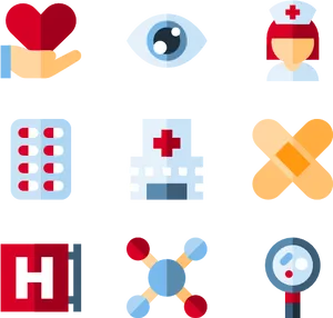Medical Icons Set PNG image