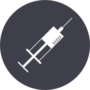 Medical Syringe Icon PNG image