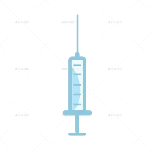 Medical Syringe Vector Illustration PNG image