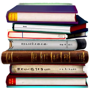 Medicine Books Stack PNG 23 PNG