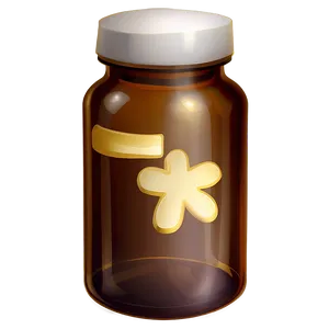 Medicine Bottle Icon PNG 05252024