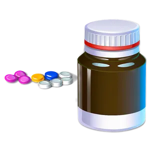 Medicine Pill Bottle Png 70 PNG image