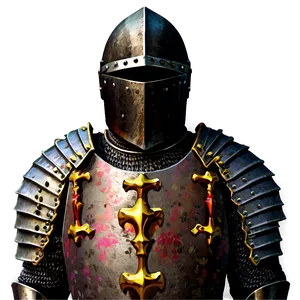 Medieval Black Knight Png Quw PNG image