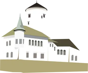 Medieval Castle Illustration