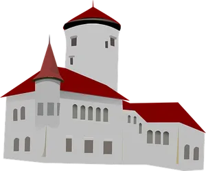 Medieval Castle Illustration