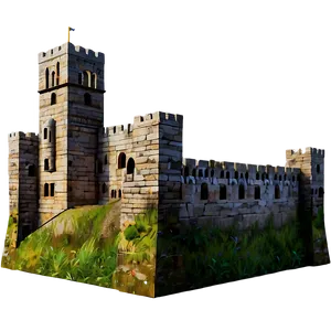 Medieval Castle PNG Iif
