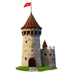 Medieval Castle Tower Png 05242024 PNG image