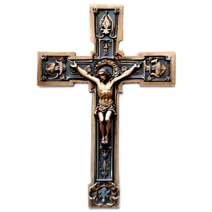 Medieval Catholic Cross Reference PNG 74