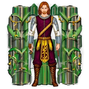 Medieval Costume PNG 85