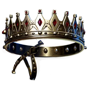 Medieval Crown Representation PNG 04302024
