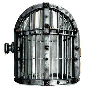 Medieval Dungeon Cage PNG Kom9 PNG