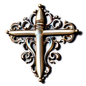 Medieval Filigree Clipart PNG Cox