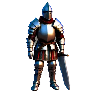 Medieval Game Character Knight Png 06262024 PNG image